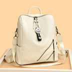 Checkered Pattern Stylish Backpack