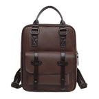 Structured Leather Backpack Calm Wears