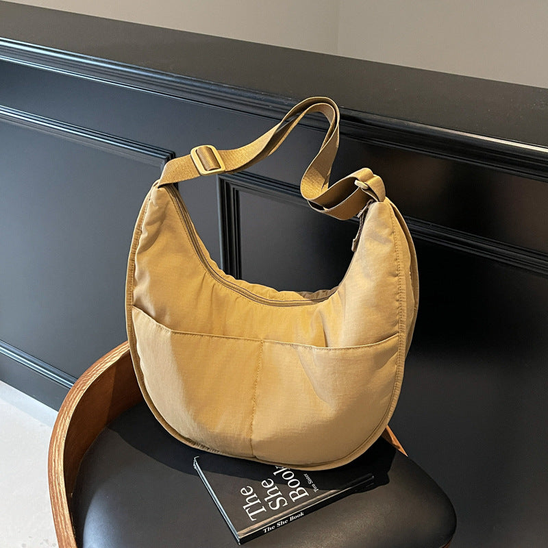 Soft Fabric Hobo Bag Calm Wears