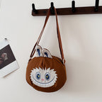 Plush children's backpack in cute penguin design