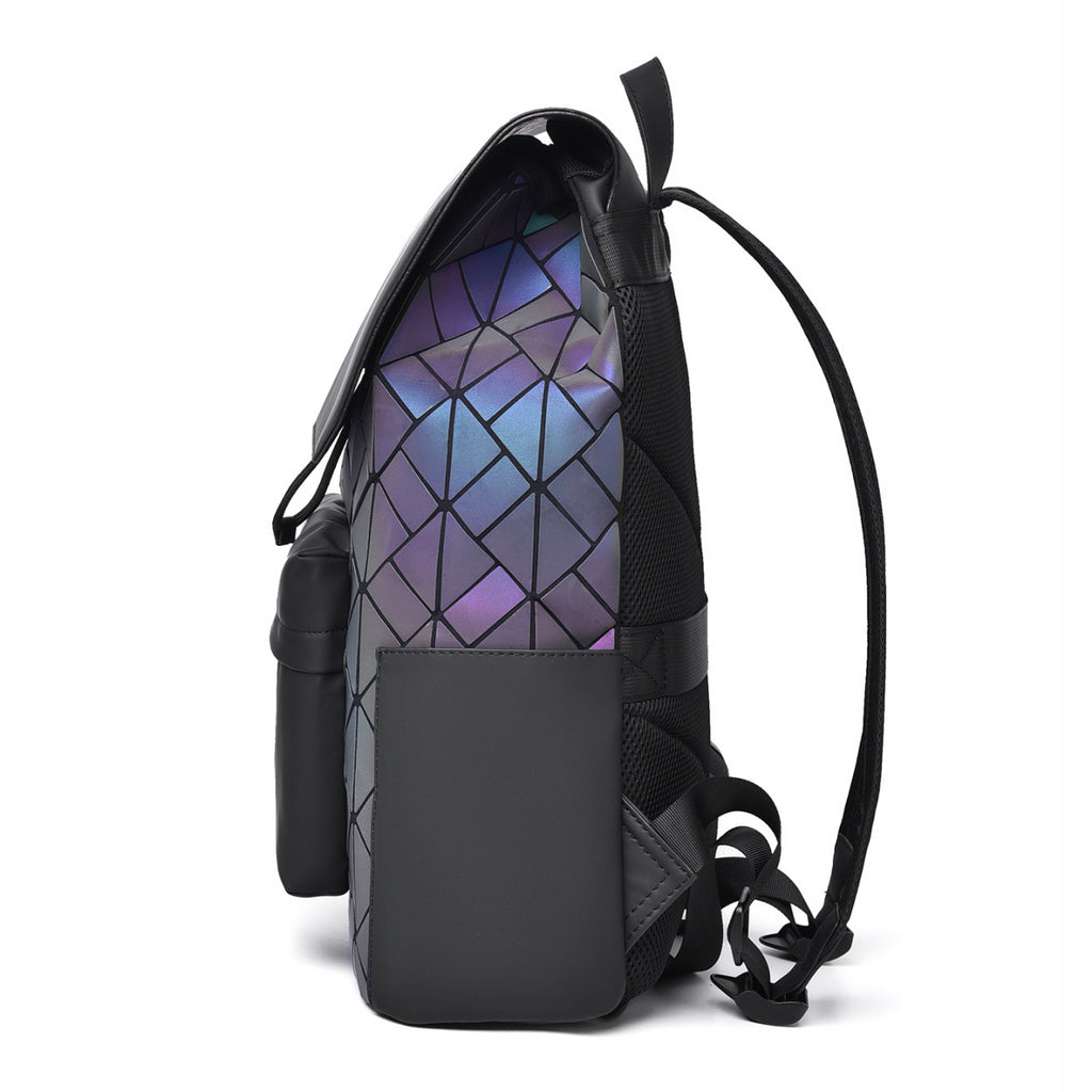 Stylish Geometric Pattern Backpack