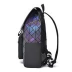 Stylish Geometric Pattern Backpack