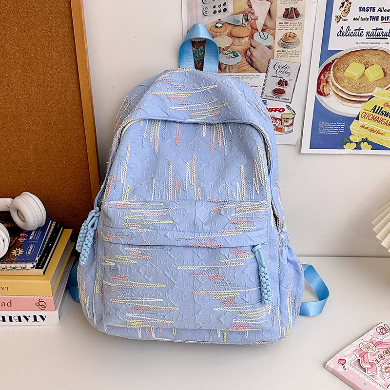 Abstract Patterned Backpack