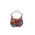 Stylish Plaid Patterned Handbag