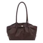 Premium Soft Leather Handheld Tote Bag