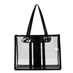 Stylish Clear Utility Tote Calm Wears