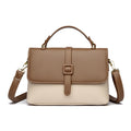 Elegant Dual-Tone Handbag