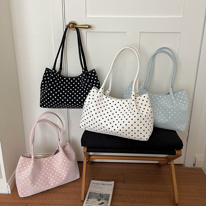 WoChic Polka Dot Shoulder Bag