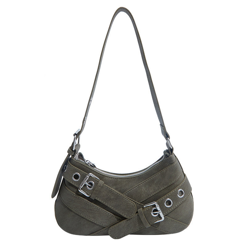 Women's fashionable shoulder bag made of soft suede leather with unique appliqué-https://detail.1688.com/offer/996722361329.html-Calm Wears-Green-nothing-Calm Wears