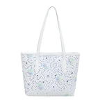 WoFloral Embellished Tote Bag
