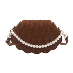 Elegant Shell-Shaped Crossbody Bag