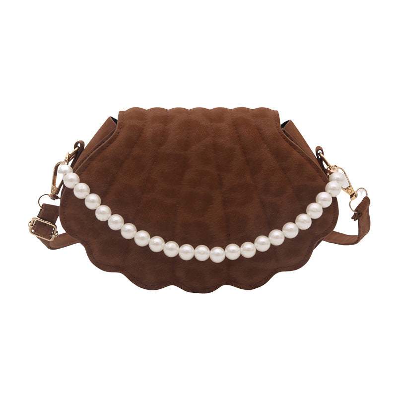 Elegant Shell-Shaped Crossbody Bag