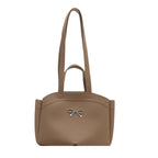 Elegant Bow Accent Handheld Tote Bag