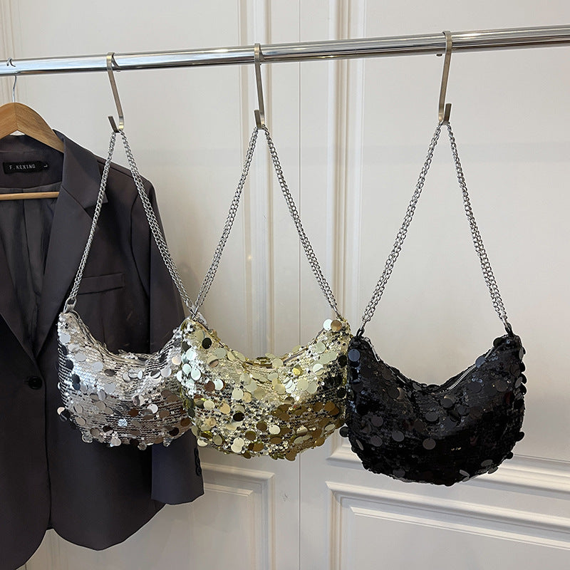 WoSequin Embellished Evening Handbag