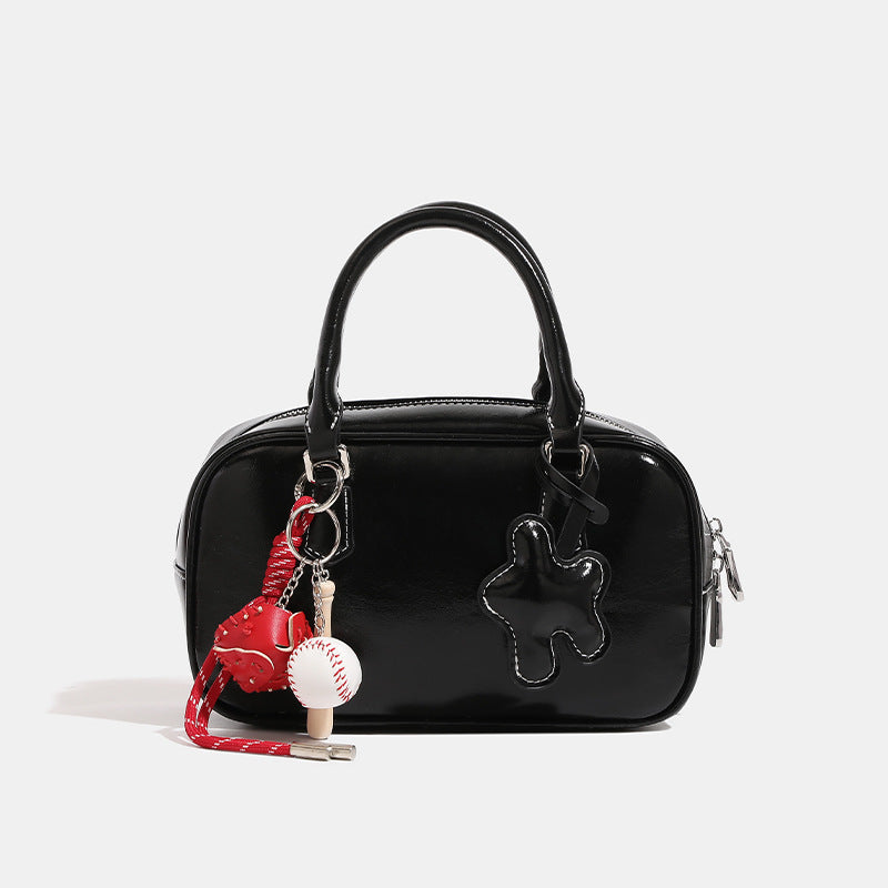 Ladies mini bag with unique applications