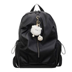 Multifunctional leisure backpack with practical viewing compartment