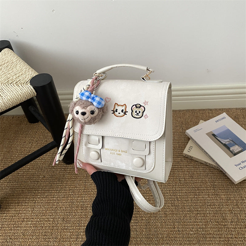 Women playful mini backpack bag