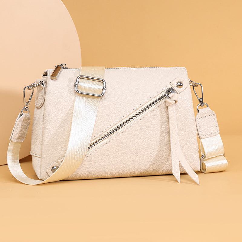 Stylish Textured Crossbody Bag
