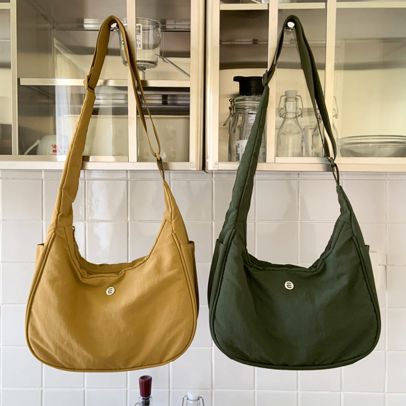 Lightweight Soft Fabric Shoulder Bag Calm Wears