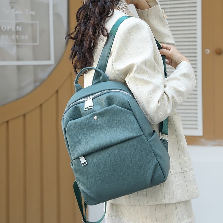 Premium Leather Laptop Backpack Calm Wears