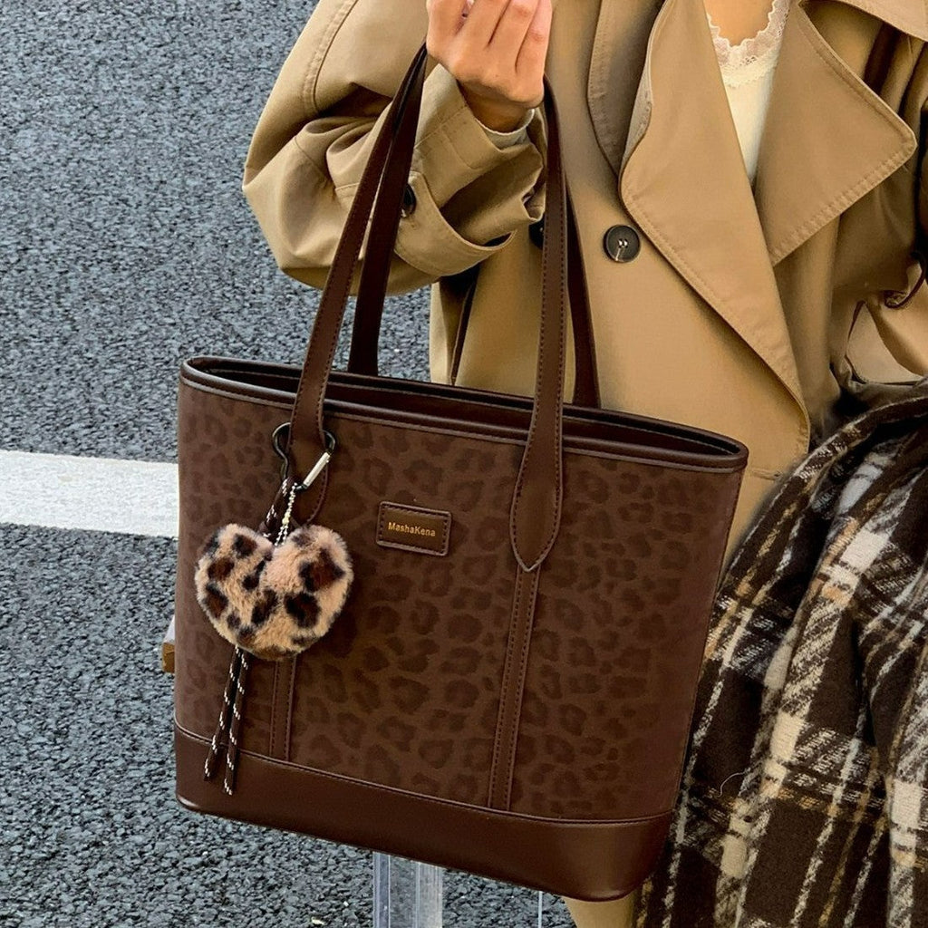 Women's fashionable casual tote bag-https://detail.1688.com/offer/991740614423.html-Calm Wears-Black-Size: Without pendant-Calm Wears