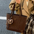 Women's fashionable casual tote bag-https://detail.1688.com/offer/991740614423.html-Calm Wears-Black-Size: Without pendant-Calm Wears