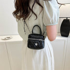 Quilted Mini Crossbody Handbag