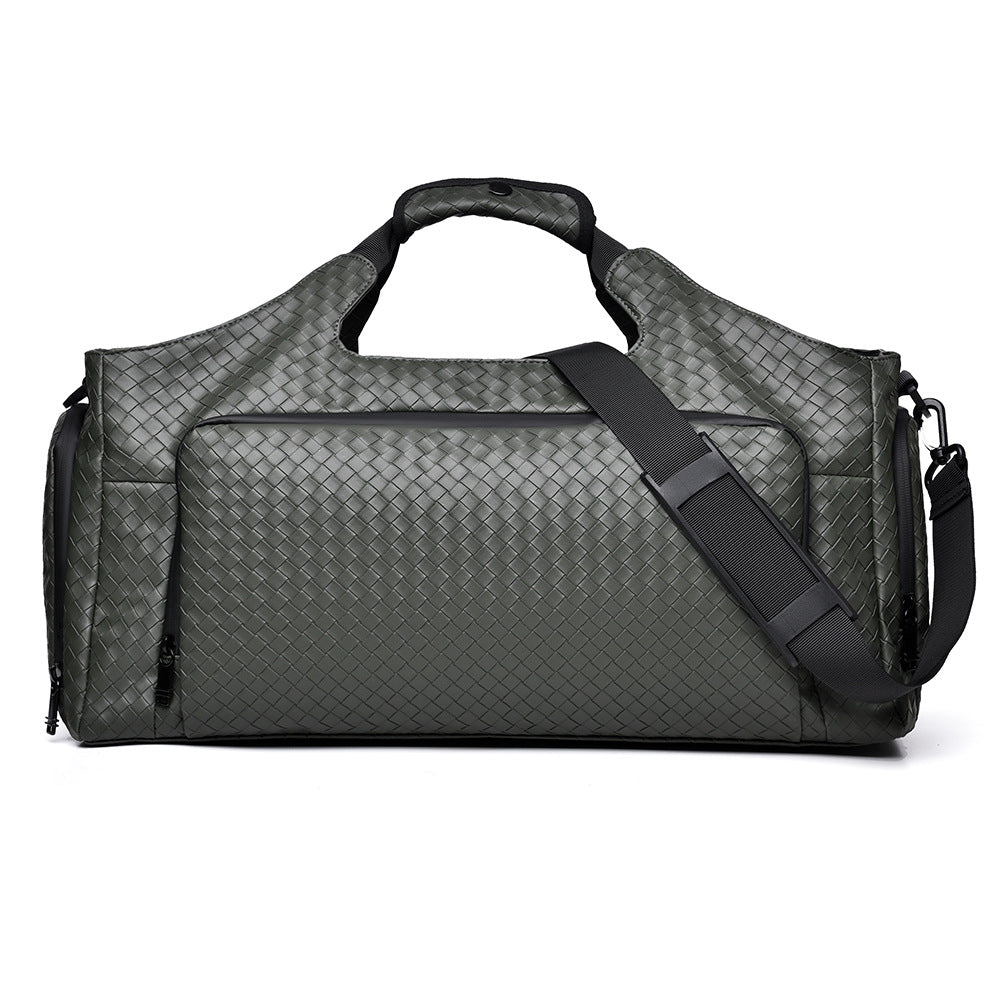 Premium Woven Travel Duffel Bag