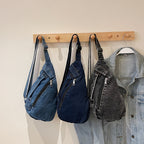 Casual Denim Sling Bag Calm Wears