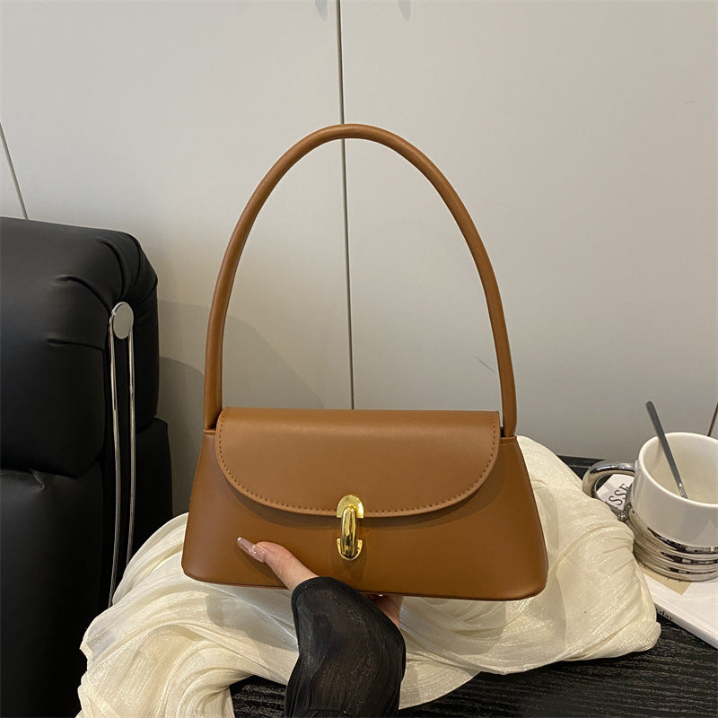Structured Handheld Satchel Bag