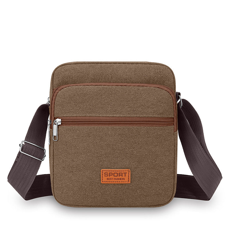 Versatile Canvas Crossbody Bag