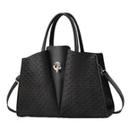 Ladies structured tote bag with elegant pleating technique-https://detail.1688.com/offer/756003148435.html-Calm Wears-Khaki-33-Calm Wears