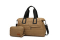 Versatile Quilted Travel Duffel Bag