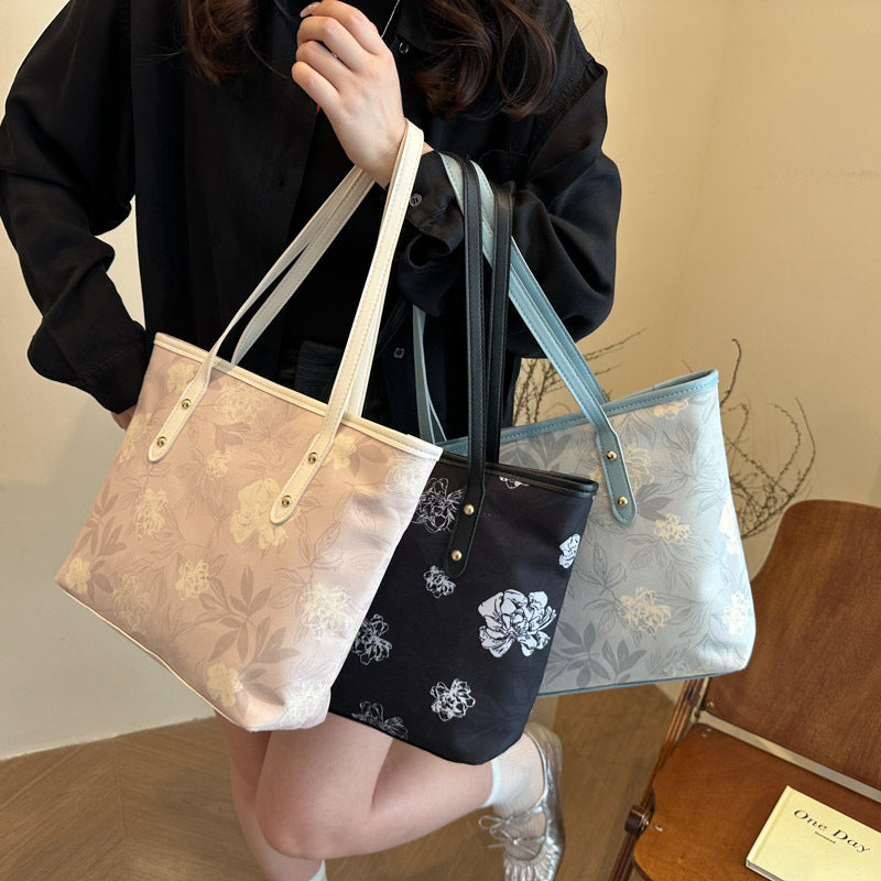 Floral Patterned Tote Bag