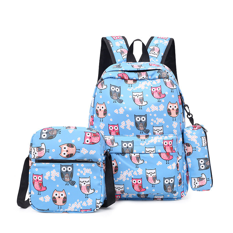 Playful backpack with matching accessories