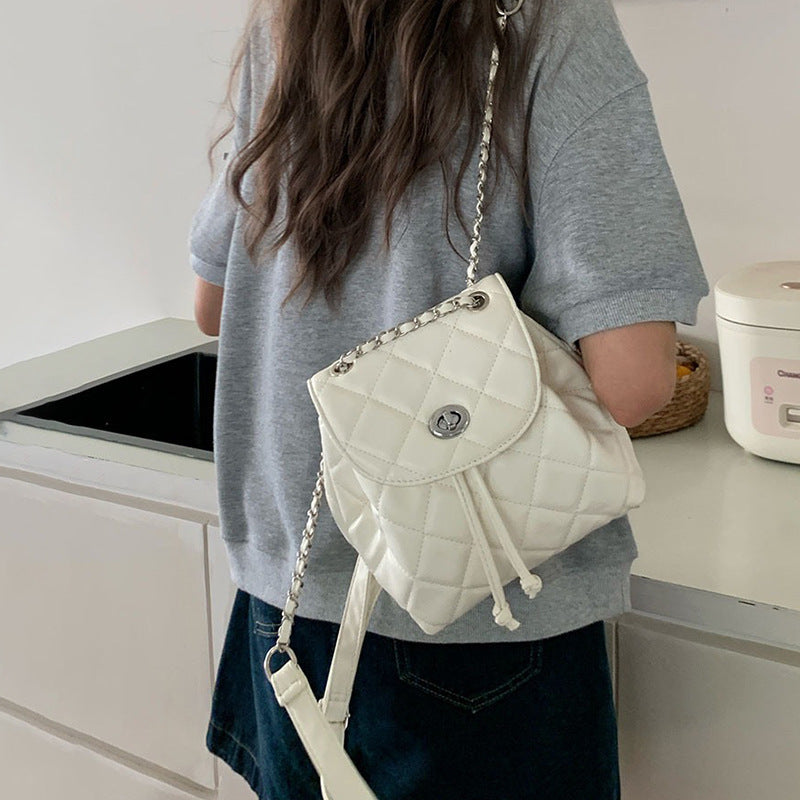 Stylish Quilted Mini Backpack