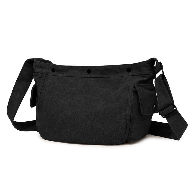 Multi-Pocket Utility Crossbody Shoulder Bag