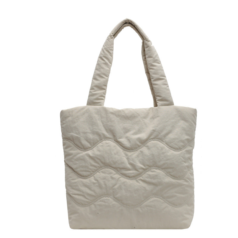 Quilted Everyday Tote Bag Calm Wears