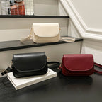 Shoulder Bag with Flap-dione couture20260420-Calm Wears-White-Calm Wears