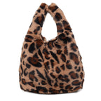 WoPlush Faux Fur Hobo Bag