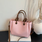WoElegant Textured Handheld Tote Bag