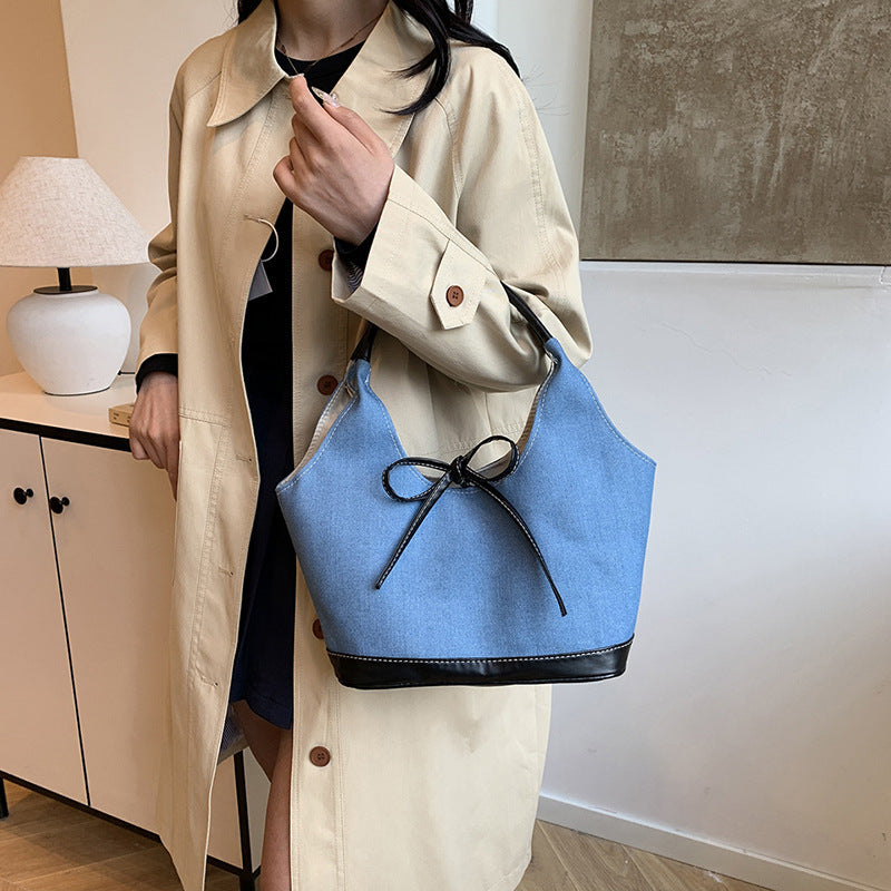 WoStylish Bow Detail Mini Handbag