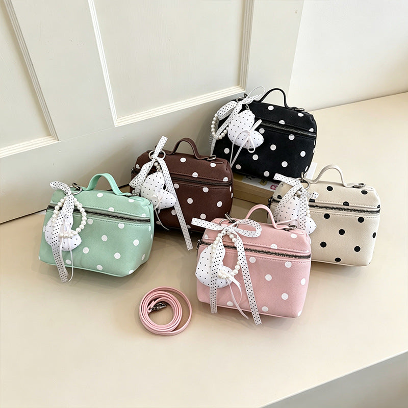 Chic Polka Dot Crossbody Bag