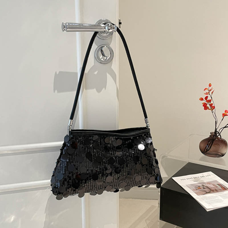 WoGlamorous Sequin Evening Shoulder Bag