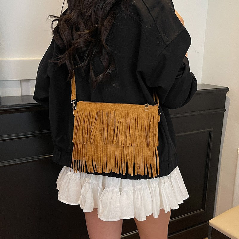 Stylish Fringe Crossbody Bag