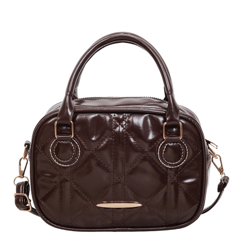 WoQuilted Mini Satchel Bag