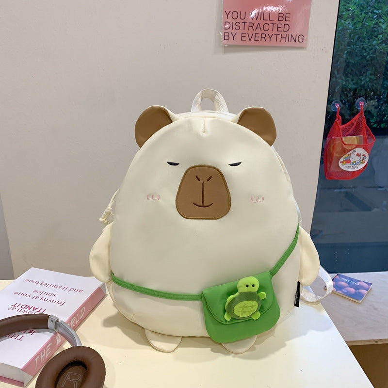 Backpack with Unique Animal Design and Many Compartments