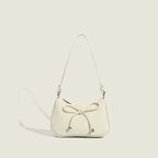 Ladies elegant mini handbag with playful drawstring