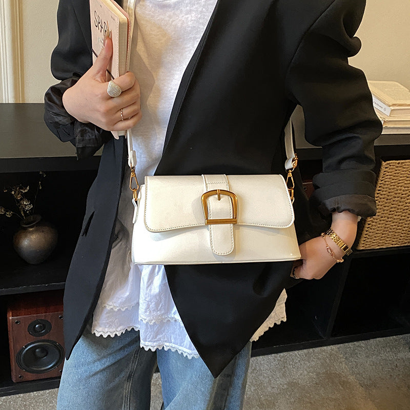 Women's shoulder bag with detachable strap and elegant closure-https://detail.1688.com/offer/1017412192799.html-Calm Wears-White-nothing-Calm Wears