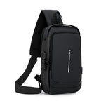 Crossbody Sling Bag with Multi-Functional Compartments